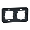 Cadre 2P gris horizon encastré - MUR34101 Schneider Electric