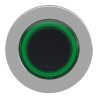 Harmony XB4 - tête bouton poussoir lum DEL - flush - anneau - vert - ZB4FW933 Schneider Electric