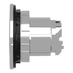 Harmony XB4 - tête bouton poussoir lum DEL - flush - anneau - rouge - ZB4FW943 Schneider Electric