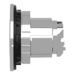 Harmony XB4 - tête bouton poussoir lum DEL - flush - anneau - orange - ZB4FW953 Schneider Electric