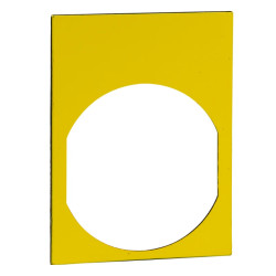Harmony - Etiquette 30 x 40 jaune pour marquage noir - ZBY41101 Schneider Electric