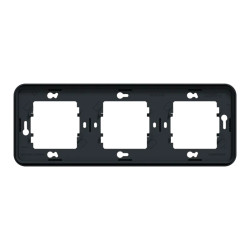 Cadre 3P gris horizon encastré - MUR34109 Schneider Electric