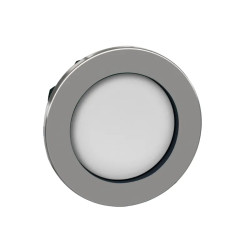 tête bouton affleurant blanc - ZB4FACUST04 Schneider Electric