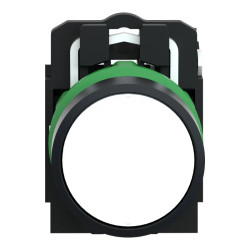 BOUTON POUSSOIR BLANC AFF - XB5AA11 Schneider Electric