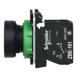 BOUTON POUSSOIR BLANC AFF - XB5AA11 Schneider Electric