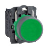 BP impulsion Ø22 vert 1F - XB5AA31C0 Schneider Electric