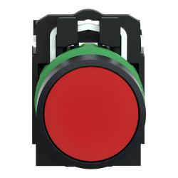 Harmony XB5 - bouton poussoir à impulsion - Ø22 - 1O+1F - vis étrier - XB5AA45 Schneider Electric