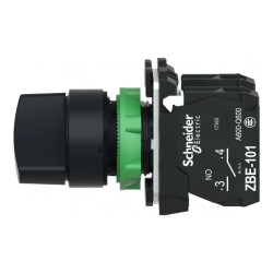 BOUTON TOURNANT NOIR DIAM - XB5AD25 Schneider Electric