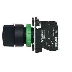 BOUTON TOURNANT NOIR DIAM - XB5AD33 Schneider Electric