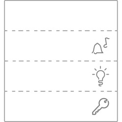 Mureva Styl - Lot de 10 étiquettes - MUR34004 Schneider Electric