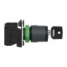 Harmony XB5 - bouton à clé 455 - Ø22 - 3 pos fix - retr GCD - 2F - vis - XB5AG03 Schneider Electric