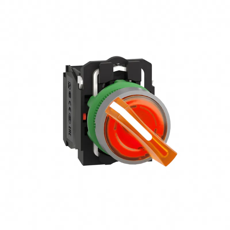 BT lumineux orange 1O+1F 120V - XB5AK125G5C0 Schneider Electric
