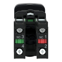 BOUTON DOUBLE TOUCHE PLAS - XB5AL73415 Schneider Electric