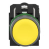 BP impulsion Ø22 jaune 1F - XB5AP51C0 Schneider Electric