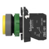 BP impulsion Ø22 jaune 1F - XB5AP51C0 Schneider Electric