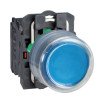 BP impulsion Ø22 bleu 1F - XB5AP61C0 Schneider Electric