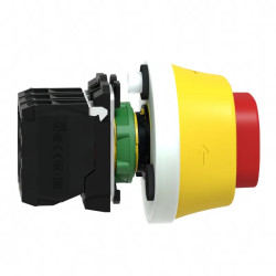 ARU lum pous-tourn rouge 2O+1F - XB5AS84W3B41 Schneider Electric