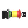Harmony - bouton arrêt d'urgence à clé XB5 - rouge - XB5AS9442 Schneider Electric