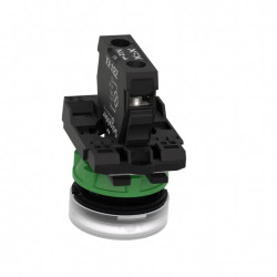 Harmony XB5 - voyant lumineux DEL - Ø22 - blanc - 24V - vis étrier - XB5AVB1 Schneider Electric