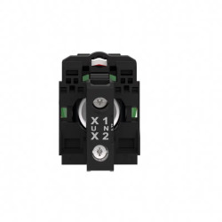 Harmony XB5 - voyant lumineux DEL - Ø22 - rouge - 24V - vis étrier - XB5AVB4 Schneider Electric