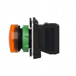 Harmony XB5 - voyant lumineux DEL - Ø22 - orange - 24V - vis étrier - XB5AVB5 Schneider Electric