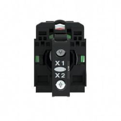 Harmony XB5 - voyant lumineux DEL - Ø22 - rouge - 120V - vis étrier - XB5AVG4 Schneider Electric