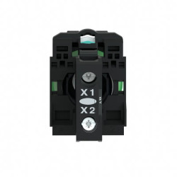 Harmony XB5 - voyant lumineux DEL - Ø22 - vert - 230V - vis étrier - XB5AVM3 Schneider Electric