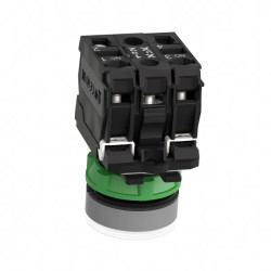 BP lumineux blanc 1O+1F 110V - XB5AW31G5C0 Schneider Electric