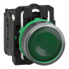 Harmony - Bouton poussour lumineux, verte, 24v - XB5AW33B3 Schneider Electric