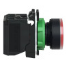 Harmony bt-pous lumineux rouge Ø22 - impulsion - inf. ou egal250 V - 1O+1F - XB5AW3465 Schneider Electric