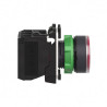 Harmony bt-pous lumineux rouge Ø22 - impulsion - 24V - 1O+1F - XB5AW34B5 Schneider Electric