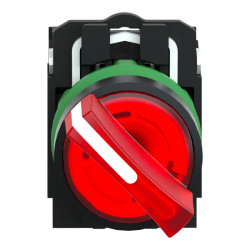 BP lumineux rouge 1O+1F 110V - XB5AW34G5C0 Schneider Electric