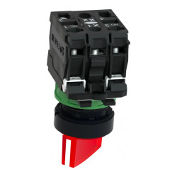 BP lumineux rouge 1O+1F 110V - XB5AW34G5C0 Schneider Electric