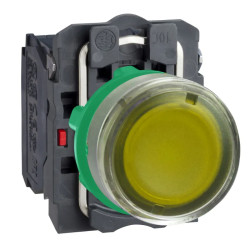 BP lumineux orange 1O+1F 110V - XB5AW35G5C0 Schneider Electric