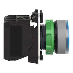 BP lumineux bleu 1O+1F 24V - XB5AW36B5C0 Schneider Electric