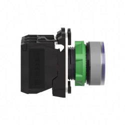 BP lumineux bleu 1O+1F 110V - XB5AW36G5C0 Schneider Electric
