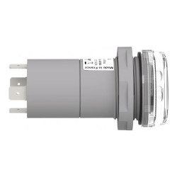 Harmony XB5 - Voyant de présence 3 phases - LED - blanches - 400VAC - XB5EV57L4 Schneider Electric