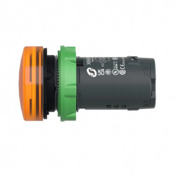 Harmony - voyant LED XB5 monolithique - orange - 24V - XB5EVB5 Schneider Electric
