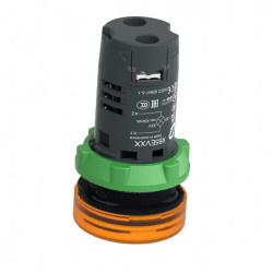 Harmony - voyant LED XB5 monolithique - orange - 24V - XB5EVB5 Schneider Electric