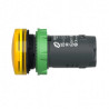 Harmony XB5 - voyant lumineux DEL - Ø22 - jaune - 24V - vis étrier - XB5EVB8 Schneider Electric