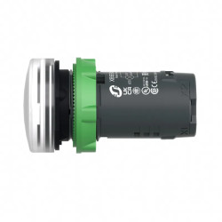Harmony - voyant LED XB5 monolithique - Blanc - 230V - XB5EVM1 Schneider Electric