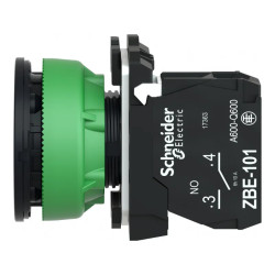 BP impuls flush blanc 1F - XB5FA11 Schneider Electric