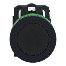 BP impuls flush noir 1F - XB5FA21 Schneider Electric