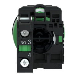 BP impuls flush vert 1F - XB5FA31 Schneider Electric