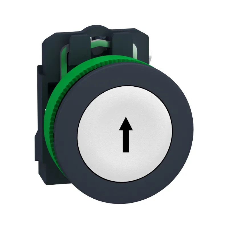 BP impuls flush blanc 1F - XB5FA3341 Schneider Electric