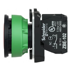 BP impuls flush rouge 1O - XB5FA42 Schneider Electric