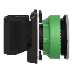 BP impuls flush Ø22 rouge 1O - XB5FA42C0 Schneider Electric