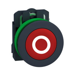 BP impuls flush rouge 1O - XB5FA4322 Schneider Electric