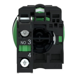 BP impuls flush jaune 1F - XB5FA51 Schneider Electric