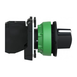 Harmony XB5 - bouton tournant à manette - flush - 2 pos fix - noir - 1F - XB5FD21 Schneider Electric